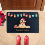 Fußmatte Weihnachten Hund