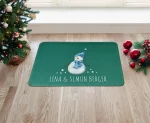 Fußmatten für Weihnachten mit Namen